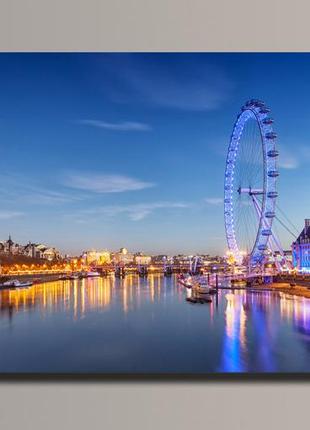 "london" картина на полотні для інтер'єру