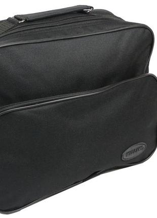 Сумка мужская из полиэстера wallaby, украина 2612 черная