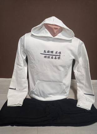 Утеплений спортивний костюм "рентоку клинок розсікаючий демонів аніме" для хлопчика підлітка японія на 11-16 років худі штани