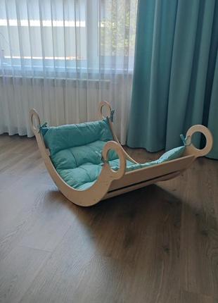 Матрасик к качели big (светлый эвкалипт)