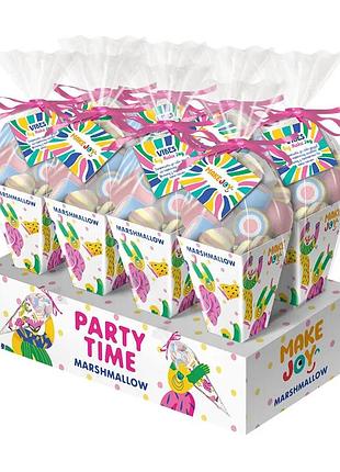 Маршмелоу make joy party time (блок 8 шт по 80 г)