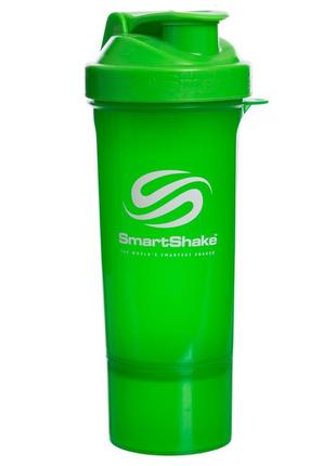 Шейкер 2-х камерный smart shaker slim 400+100мл