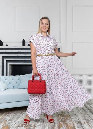 Платье muar алена  50 белое 0143