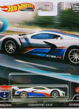 hot wheels premium corvette c8.r 2022 american scene 1 5 car culture hck03 399 171612254
