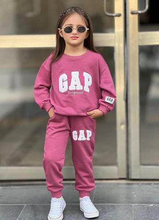 Детский костюм от gap турция для девочки на 2/3, 3/4, 4/5, 5/6, 7/8 лет.