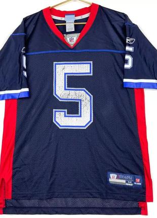 Buffalo bills edwards #5 reebok premier домашняя джерси l