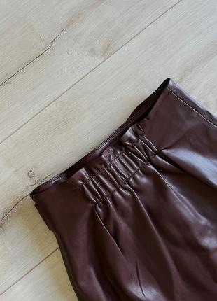 Стильная юбка из искусственной кожи от mango10 фото