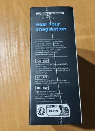Продам нові бездротові навушники soundpeats capsule 3 pro3 фото