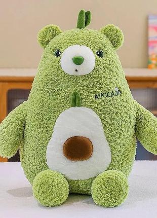 Плюшевый  мишка-авокадо 35см, плюшевая игрушка авокадо , авокадо игрушка для ребенка