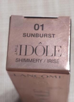 Рум'яна та тіні для повік lancome idole tint 01 sunburst . 7 ml.4 фото