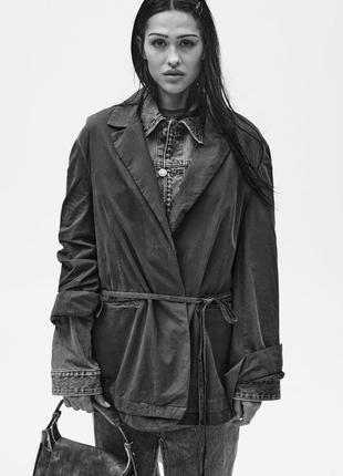 Піджак оверсайз zara