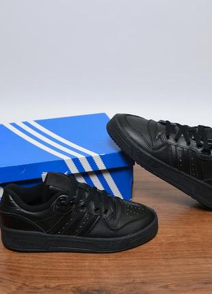 adidas ninos originals rivalry low black кроссовки оригинал (ef8730)