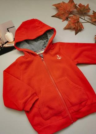 Теплая флисовая кофточка