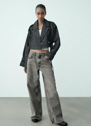 Укорочений жакет zara