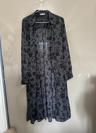 Удлиненная блуза