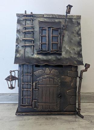 Ящик почтовый "домик с скворечником"