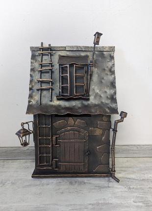 Ящик почтовый "домик с скворечником"