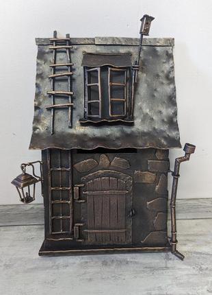 Ящик почтовый "домик с скворечником"