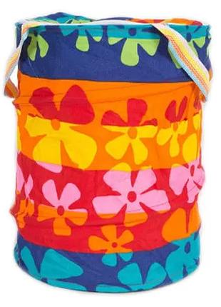 Кошик для іграшок m3732 на блискавці nia-mart