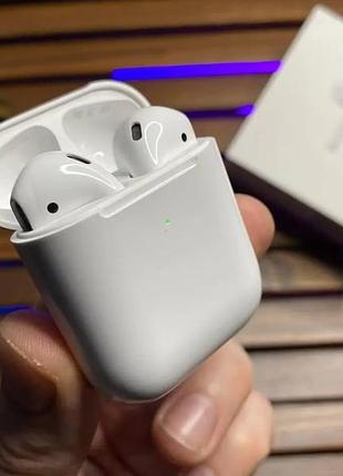 Бездротові навушники Airpods 2 full: новітній звук люкс якість