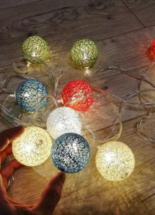 Гірлянда, 12 led, светодиодные гирлянды, гирлянда, гірлянда кулька