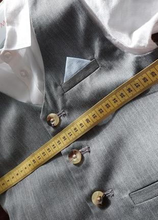 Святковий костюм сорочка краватка жилетка брюки4 фото