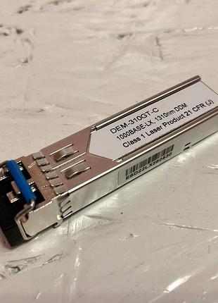 Оптичний трансивер dem-310gt gigabit ethernet 1000base-lx sfp-мод
