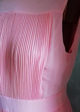 Невероятно красивое длинное шифоновое платье с плиссировкой stockh lm2 фото