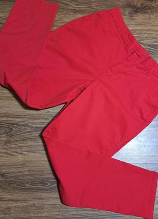 Шикарные красные брюки2 фото