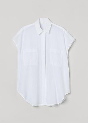 Біла сорочка оверсайс hm сорочка hm
