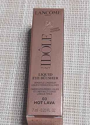 Рум'яна та тіні для повік lancome idole tint 03 hot lava. 7 ml.3 фото