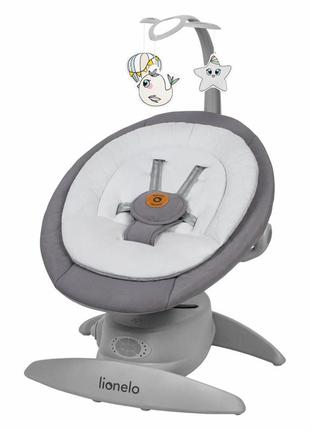 Крісло-гойдалка lionelo mell grey stone
