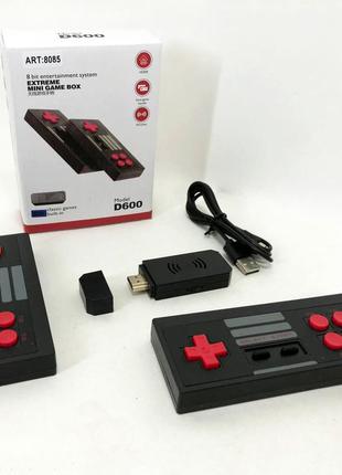 Игровые тв приставки для телевизора mini game box d600 hdmi, , игровая консоль приставка tw-251 два джойстика