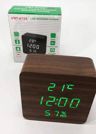Годинник електронний настільний vst-872s-4, лід годинник настільний, цифровий fw-163 годинник настільний