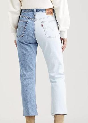 Levis 501 27x28 cropped высокая посадка джинсы новых коллекций