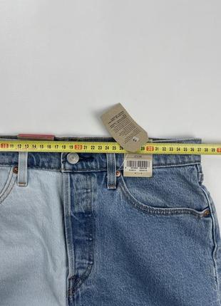 Levis 501 27x28 cropped висока посадка джинси нових колекцій7 фото