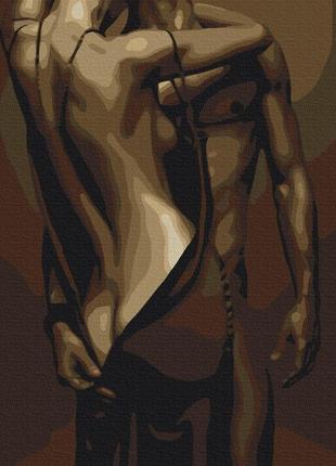 Картина за номерами brushme 40x50см "гаряча пристрасть" bs24601