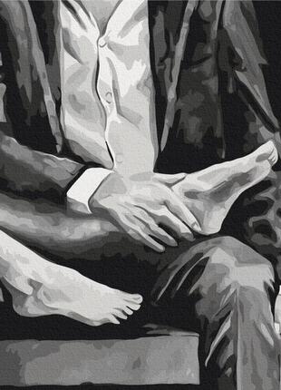 Картина за номерами brushme 40x50см "мова тіла 2 © anna esthete" bs53856