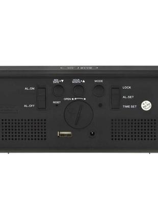 Годинники електронні настільні цифрові dt-6508, розумний настільний годинник, цифровий rg-902 годинник настільний