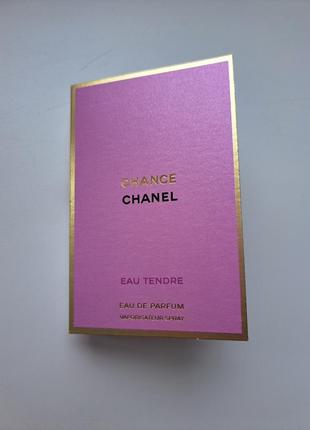 Образец парфюмированной воды chanel chance eau tendre 1.5 ml