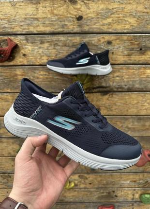 Летние кроссовки мужские сетка scechers slip-ins pro_900