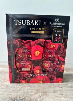 Shiseido tsubaki premium ex intensive repair набір для волосся1 фото