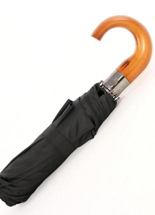 Мужской зонт zest ручка крюк дерево ( полный автомат) арт. 13840