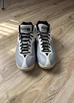 Nike jordan  jumpman team 1 white wolf grey  432 фото