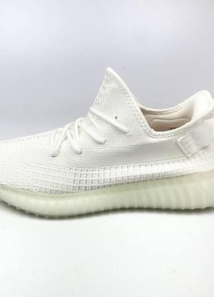 Adidas yeezy boost 350 (white)4 фото