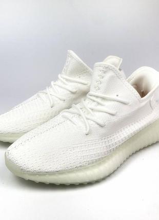 Adidas yeezy boost 350 (white)3 фото