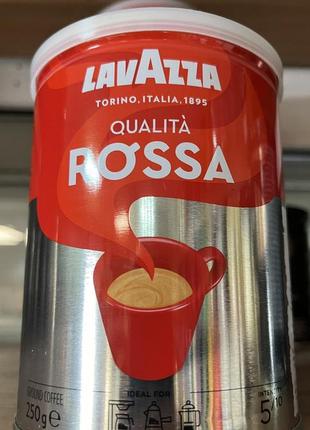 Кава мелена lavazza qualita rosso 0,250 кг