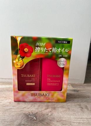 Shiseido tsubaki oil набор для волос, классная новинка бренда1 фото