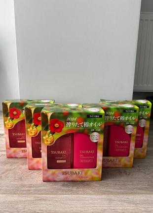 Shiseido tsubaki oil набор для волос, классная новинка бренда2 фото