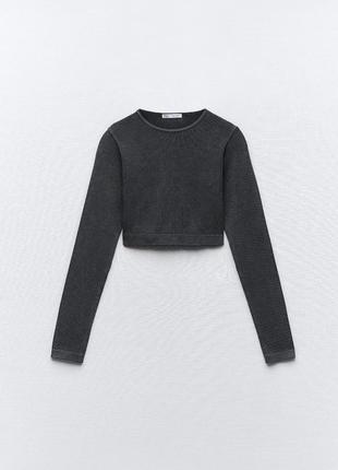 Кроп-топ zara
